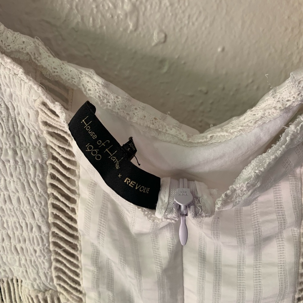 House Of Harlow 1960 x Revolve Boho Puff Sleeve Mini Dress - Picture 7 of 7